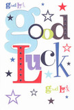Brimming with encouragement, this bold and cheerful good luck card channels the welcoming energy of Elephant and Castle into every detail. The phrase 'Good Luck' leaps to life in vibrant hues: oversized, pastel-blue letters dancing with deep red, moss green, and rich purple-each font as thoughtfully chosen as the stems in a hand-tied bouquet. Pops of navy, lilac, and citrus green sparkle across the immaculate white surface, while whimsical stars scatter freely, suggesting dreams and new beginnings stretching out beneath the Southwark sky. The smooth finish of the card invites fingertips to linger, evoking the quality of fresh paper from a bespoke florist on the Walworth Road. This card feels perfect for tucking into a seasonal arrangement, pressed into a friend's palm before a big audition or exam, carrying with it all the hope and belief that neighbours and loved ones in Elephant and Castle pour into a simple, thoughtful gesture.